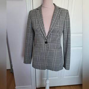 Banana Republic Long and Lean Elegant Black Blazer sz 4